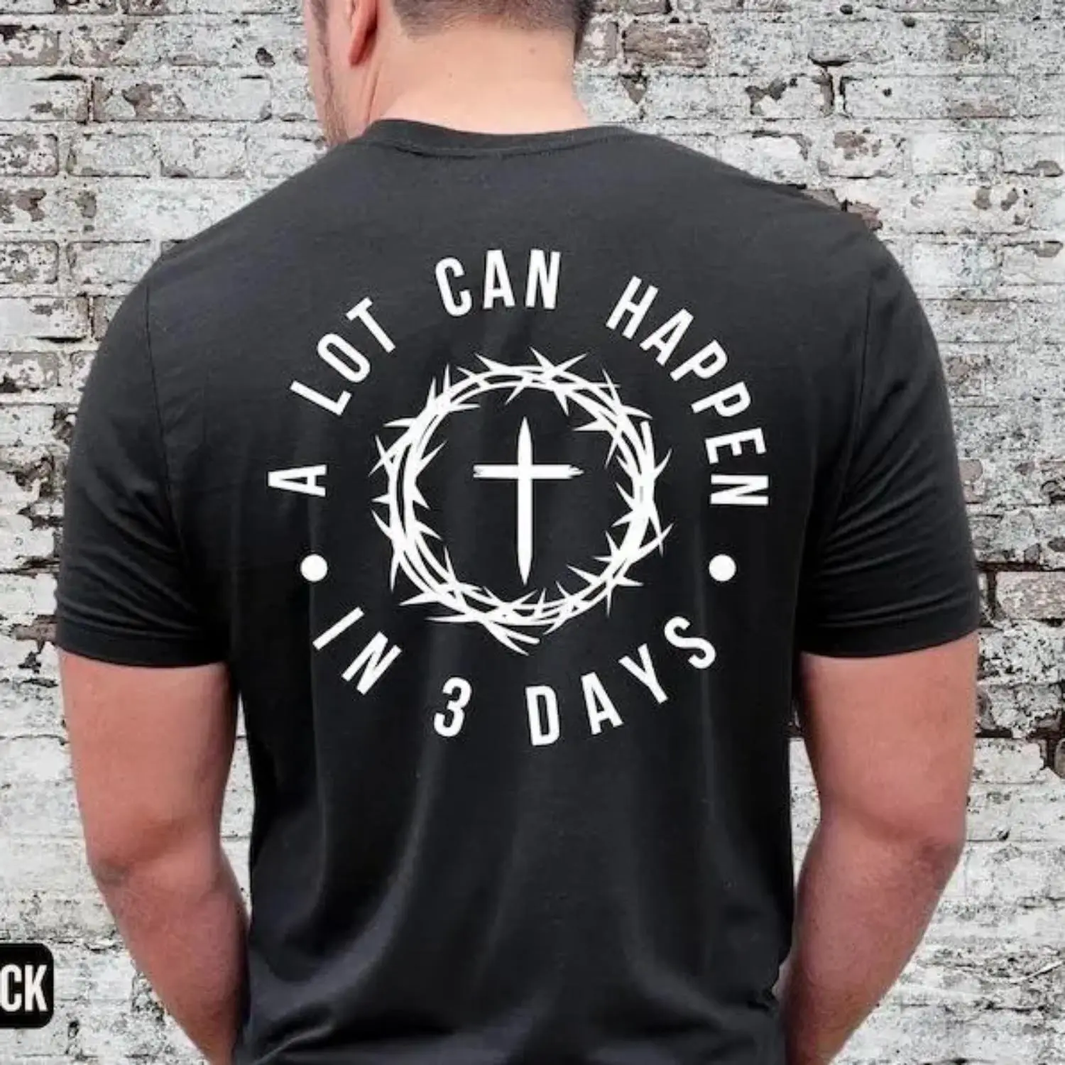Christian Easter TShirt Mens Tee Easter Gift For Men Unisex Shirt Religious Holiday Top Scripture Tee Resurrection Sunday Shirt