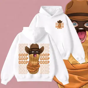 Peanut Bungulator Goop Hoodie – Funny Cowboy Peanut Graphic Hoodie,Goop goo shirt, Outfit Peanut, Unisex Streetwear Pullover, YouTuber Fan Merch, Casual Oversized Hoodie