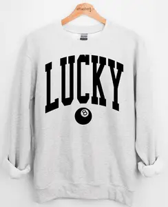 Varsity Lucky 8 Ball Graphic Top