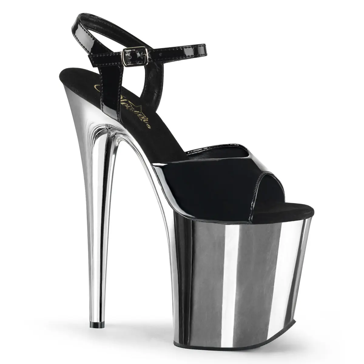 Pleaser 809 Women's High Heel Shoes, Platform Sole Heels, Strappy Sandals, Classy, Stiletto Heels