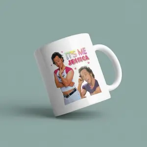 (Sale up to 55% + Freeship) It's Me Jessica Jumbo Coffee Mug, Funny Movie Fan Gift