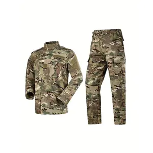 Unisex Lightweight Tactical Camo Hunting Combat BDU Uniform Outdoors Suit Setwomen's clothing