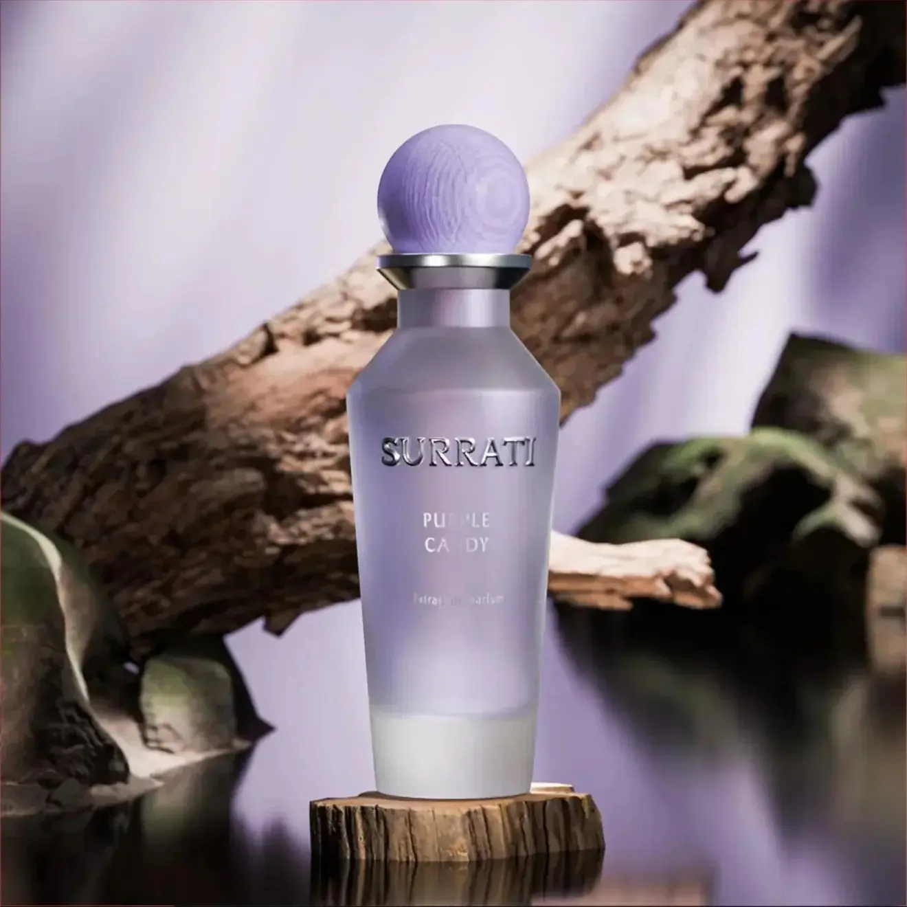 Surrati Perfumes | Purple Candy | Unisex Fragrance | 150 ML | Extrait De Parfum | Bergamot - Lemon & Tea