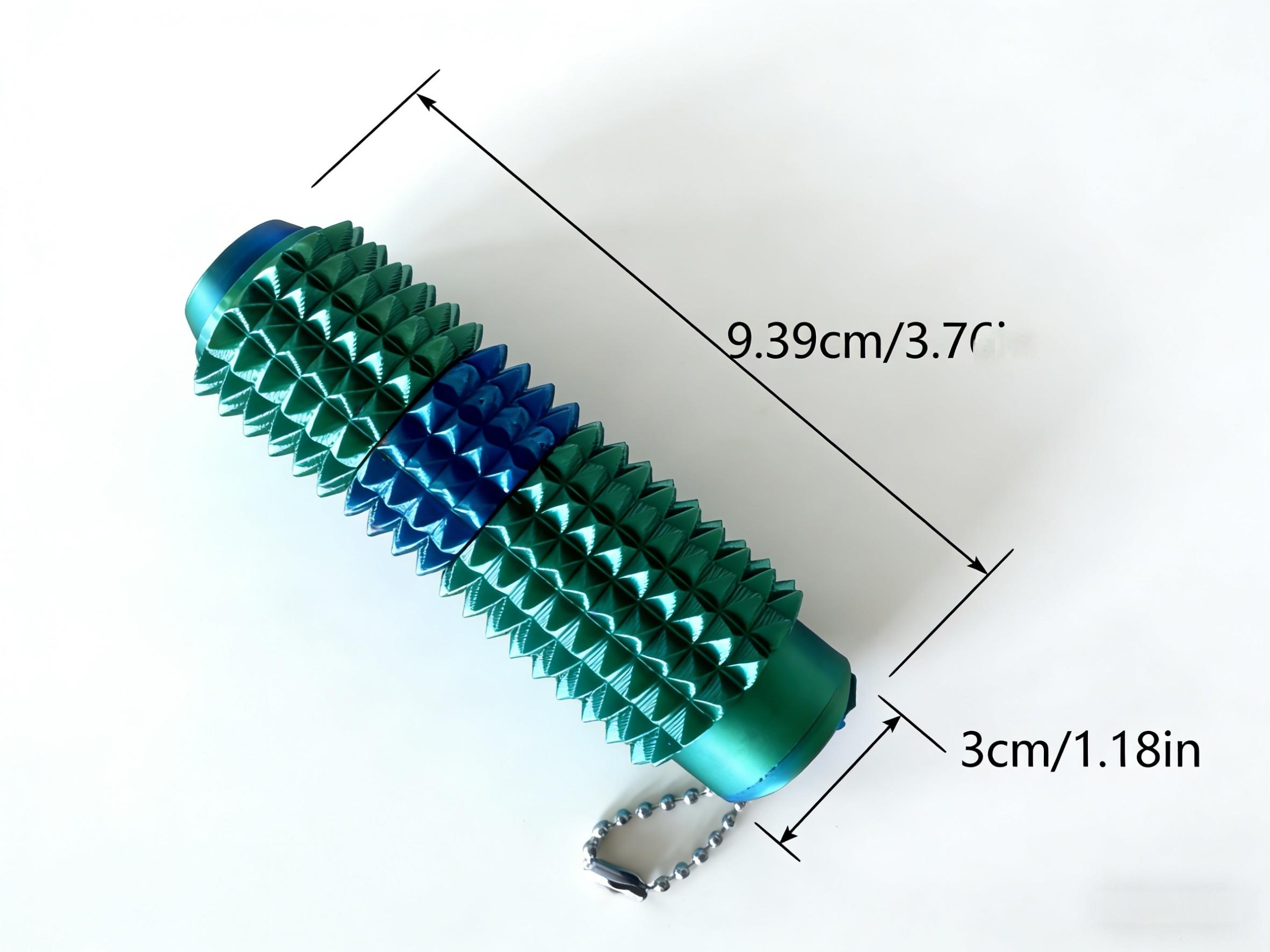 5-in-1 Stim Fidget Keychain | 3D Printed Portable Stress Relief Toy with Button Clicks, Spinners & Spiky Grip | Pocket Mini Sensory Fidget for Adults, Novelty Gift 5-in-1 Stim Fidget Keychain | 3D Printed Portable Stress Relief Toy with Button Clicks, Spinners & Spiky Grip | Pocket Mini Sensory Fidget for Adults, Novelty Gift