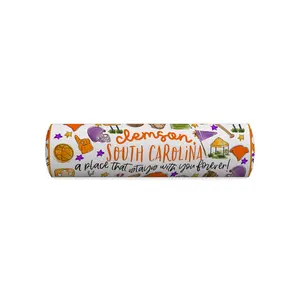 Clemson, SC Multi Sport Bolster Pillow