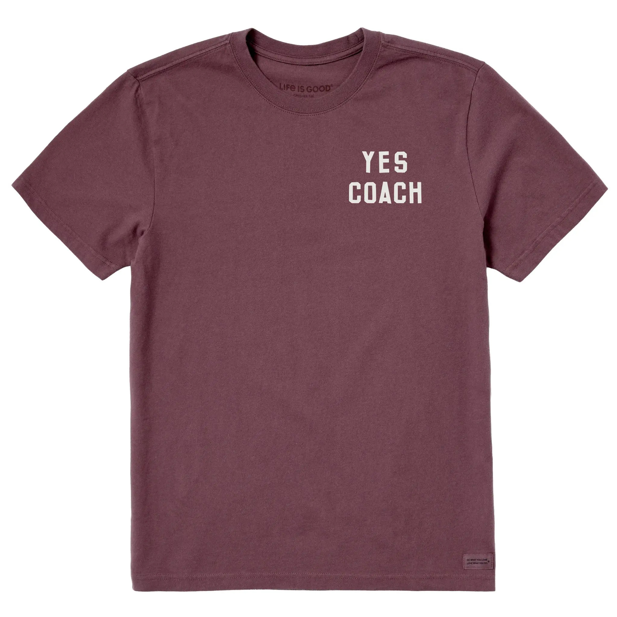 Men's Yes Coach Short Sleeve Crusher Tee