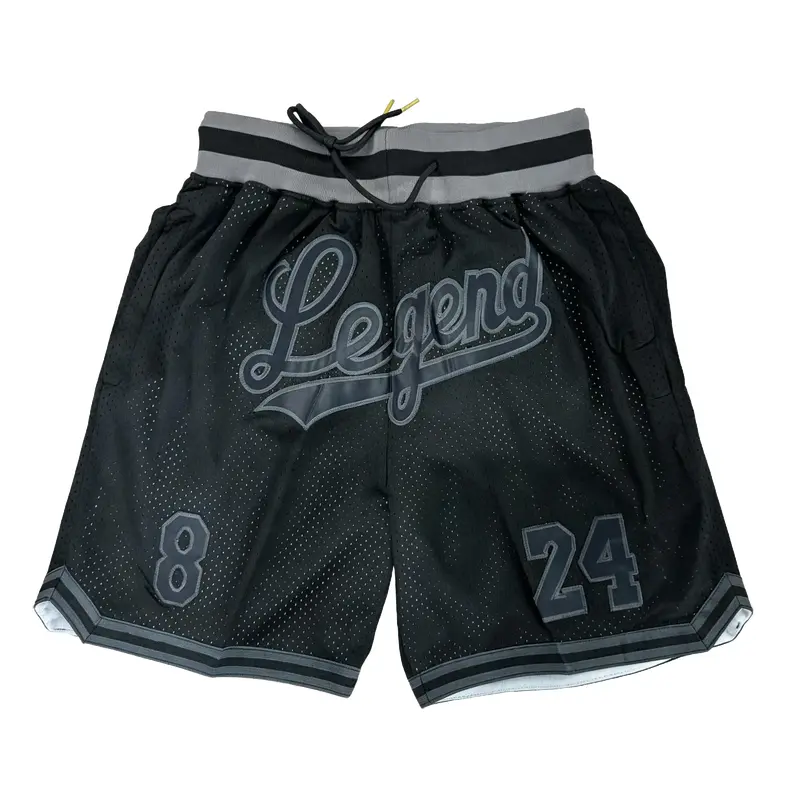 Men’s high-end athletic moisture-wicking mesh shorts with pocket design, elastic waistband, double-layer lining support, breathable mesh for a cool feel—ideal for fitness and marathon training; great as a birthday gift.