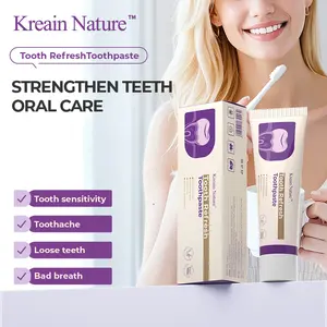 Kreain Nature 2 Oral Care Toothpaste fresh breath prevent tooth loss natural ingredients gentle care anti-cavity toothpaste