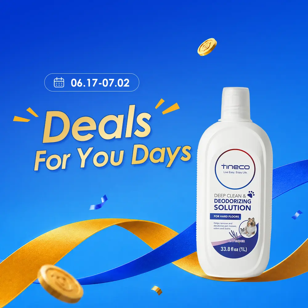 TINECO FLOOR ONE S5/S3/IFLOOR3/IFLOOR2/IFLOOR SERIES MULTI-SURFACE CLEANING SOLUTION: Lavender scent 33.8 FL OZ (1L) Household steammop steamercleaning Cleaner Scented Perfume, Floor Cleaner, Stain Remover,dorm essentials,home essentials