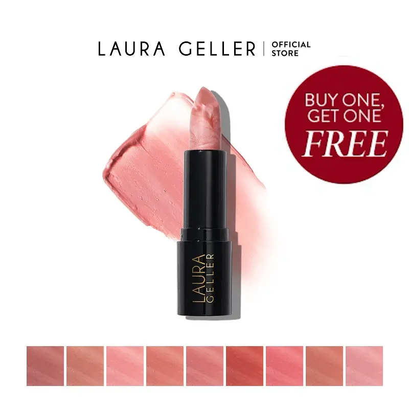 Laura Geller BOGO DEAL - Italian Marble Lipstick - Cream Finish with Vitamin E & Castor Seed Oil