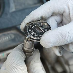 CASOMAN 10PCS 3/8"Drive Magnetic Spark Plug Socket Set, 6PT&12PT, Include Extension Bar, Universal Joint & Spark Plug Gapper, CR-V Steel