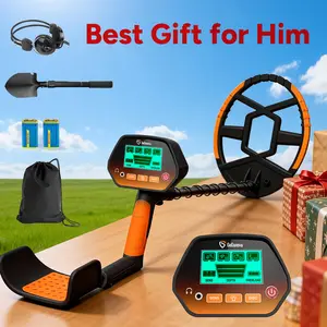 [Best Gift] 3 OFF- GoGonova Waterproof Metal Detector for Adults & Kids with 8" Search Coil All Metal & Disc Modes Portable Tool Kit Adjustable Stem IP68 Rating Lightweight Design LCD Display Durable Shovel Anti-interference Headphones