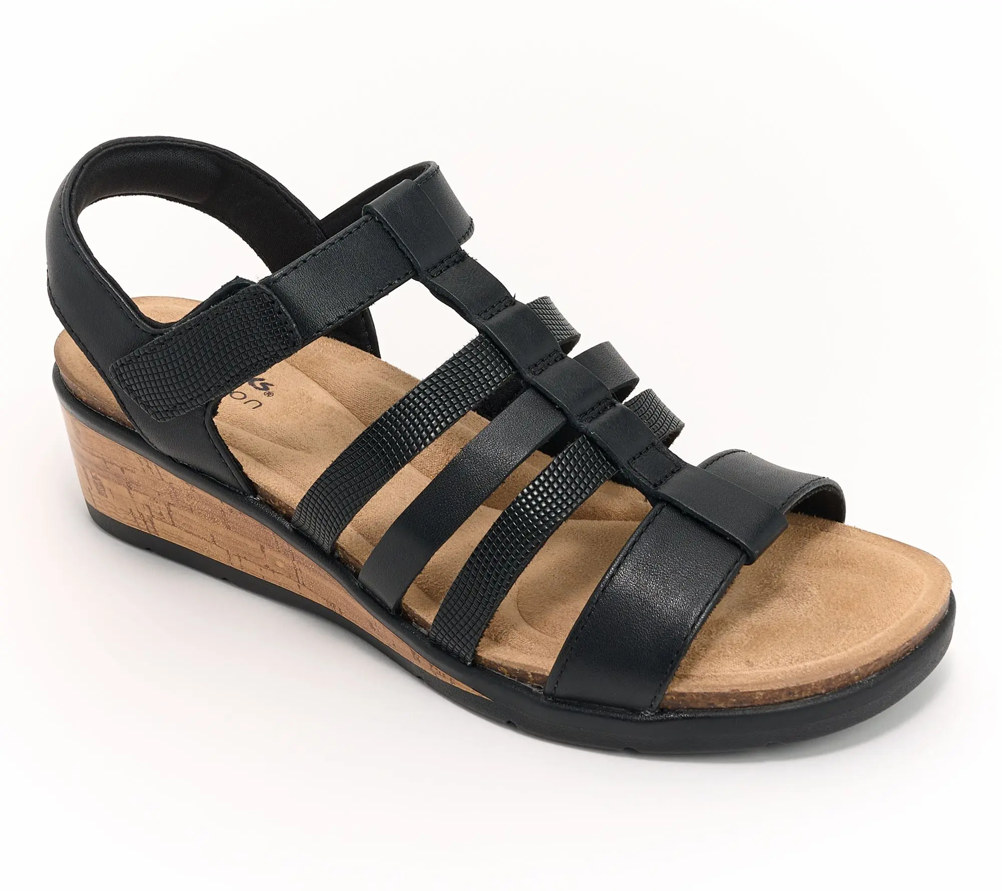 Clarks Collection Leather Wedges -Kacha Step Clarks Collection Leather Wedges -Kacha Step