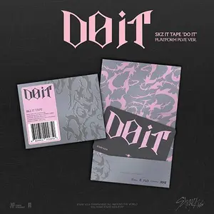 STRAY KIDS – STRAY KIDS IT TAPE 'DO IT' (PLATFORM PLVE VER. MUSIC ALBUM ) + Do It Sticker Set Board +Photocard Set +Image Card+ Random Photocard+ Wax Seal Sticker+ Folded Lyric Paper