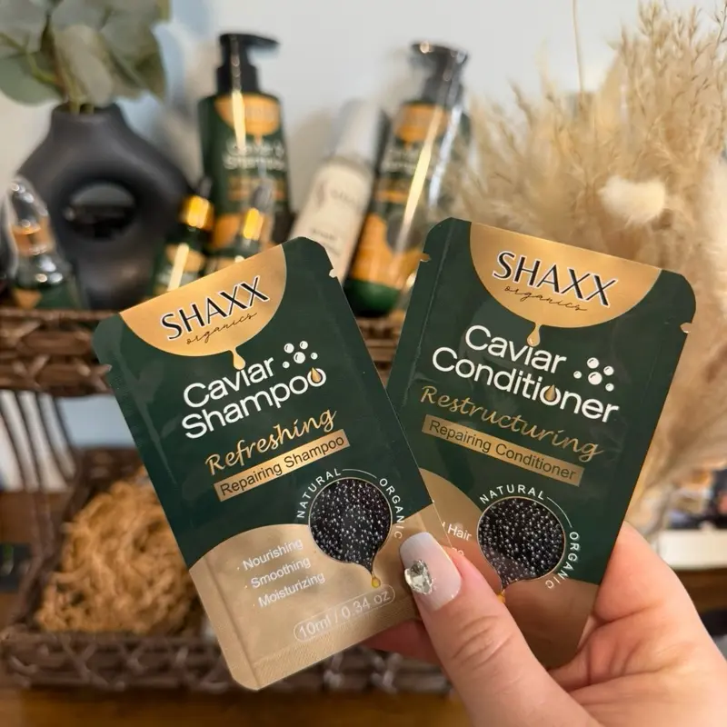 Viral Caviar Hair Growth Shampoo & Conditioner Samples – Luxury Hair Restructuring System