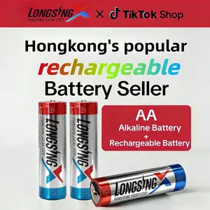 2250mWh Rechargeable AA Batteries with Built-in Type-C Port – Super Convenient Direct USB Charging, Long-Lasting High Capacity, Reusable (Nearly Unlimited Use) & No Waste for Home, Office, Remotes, Toys, Game Controllers, Flashlights & Devices, 1500mAh