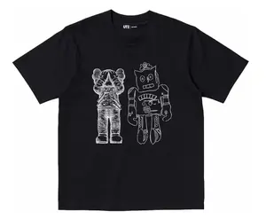 Kaws x Uniqlo Warhol Space Companion Robot Tee - S, M, L