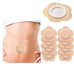 20PCS Castor Oil Pack Wrap Belly button sticker,Cotton Castor OilPatchs,disposable,Castor Oil Packs,Massage Oilpack,Stick itanywhere you want Heat Compress Warm Compress