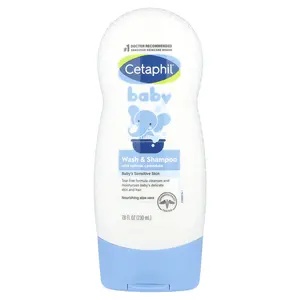 Cetaphil Baby, Wash & Shampoo with Natural Calendula, 7.8 fl oz (230 ml)