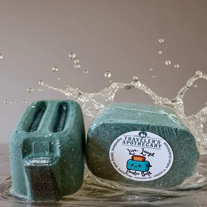 Live, Laugh, Toaster Bath - Bath Bomb