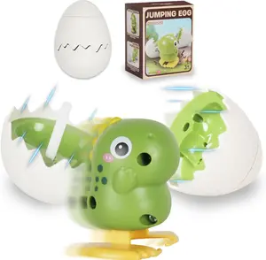 【The Best Easter Eggs】Wind-up Dinosaur Toy,with Hilarious Wind-Up Action,Hopping Duck Egg Toy,Toys Prefilled Easter Eggs for Easter Eggs for Easter Egg Hunt summerwins