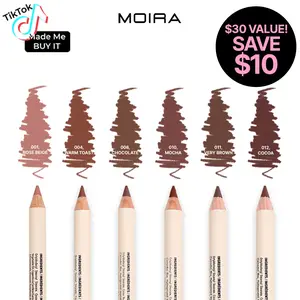 MOIRA | Must-Have Lip Liner Bundle | Creamy Lip Liner Collection for Precise Long-Lasting Definition