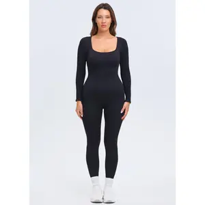 SnatchedKnit Longsleeve Jumpsuit