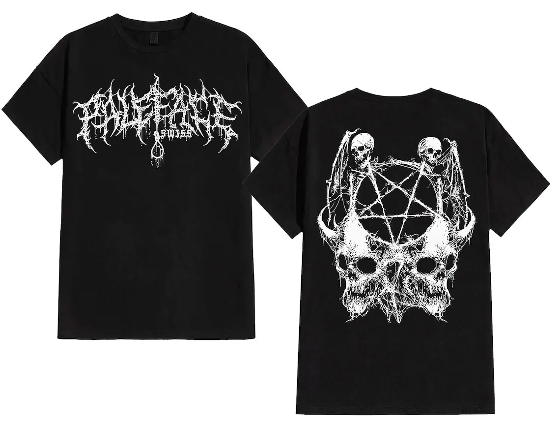 Paleface Swiss Pentagram Shirt, Paleface Swiss Band Tee, Paleface Swiss T-shirt Hoodie, Pentagram Shirt, The Wilted Tour 2026 Shirt