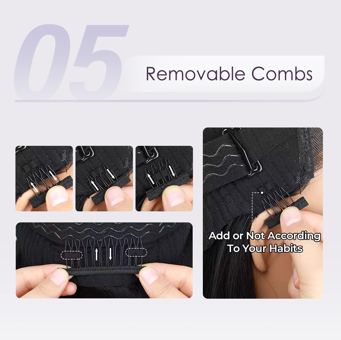 Wavymy Layered Cut Bob Wig 9x6 TPart Yaki Straight 220% Density Natural Black Wear Go Glueless Pre Cut Lace  Pre Plucked Beginner Friendly 100% Human Hair Deep Part Dome Cap Easy Install Heat Resistant