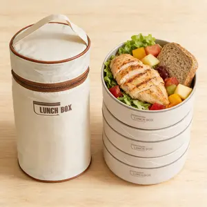 304 Stainless Steel Insulated Lunch Container Microwaveable Stackable Bento Box Leakproof Keep Food Warm Fresh for 3 Hours Portable Food Storage for Work Office School Travel Picnic Adults Men Women No Flavor Mixing Easy Clean Food Safe Meal Prep