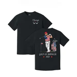 Trek Gear Lab  T-Shirt  [PeakPro T-shirt]-[PeakPro T-shirt]-[Graphic Tee]Trump Golf of America 2025 Shirt for Men for Women, Trump's Love of Golf Sweatshirt, Trump Gift Hoodie, Casual Cotton Top