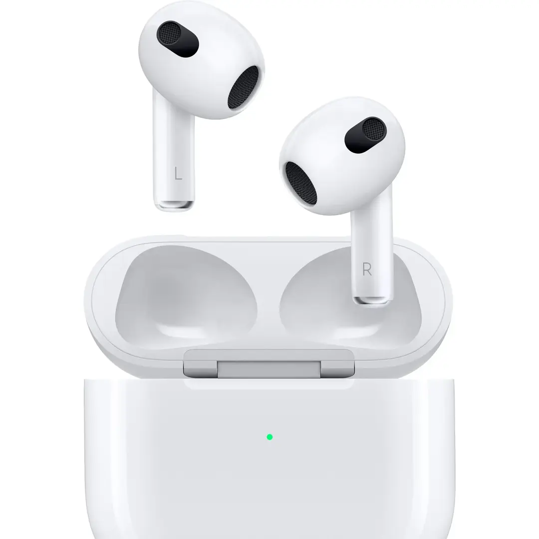 Apple - AirPods (3rd generation) with Lightning Charging Case - White