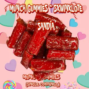 munch gummies ~ Swinklote Sandía - ( ONE CONTAINER )