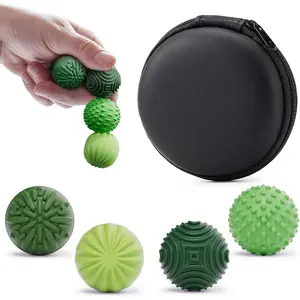 Silicone Magnetic Balls Fidget Toys for Adults & Teens,4PCS Stress Relief Sensory Toys for Autism ADHD Anxiety,Fun Textures Gadgets,Office Desk Toy,Stocking Stuffers for Women Men Teen Gift