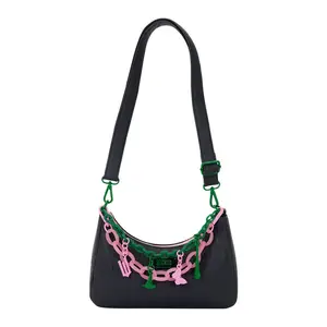 Loungefly Universal Wicked: For Good Glinda & Elphaba Crossbody Bag with Charms