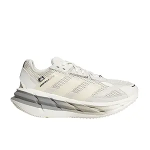 adidas Womens Adistar 3 Sportswear Lace Up Running Sneakers Shoes - Grey, Off White