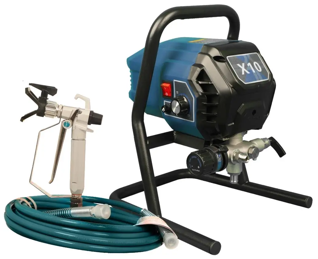 Garvee 2900PSI High Efficiency Electric Airless Paint Sprayer - 700W Strong Motor Handheld Stand Power Tool - 4 Spray Modes, Stepless Adjustable Control, 0.39GPM Output, Minimal Overspray - Professional Indoor/Outdoor Use, DIY Kits Included, Power Tools,