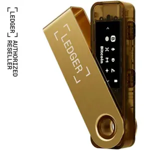 Ledger Nano S Plus Signer – The accessible Way to Manage Your Crypto & NFTs securely (Ledger Wallet for Desktop and Android only) - Gold