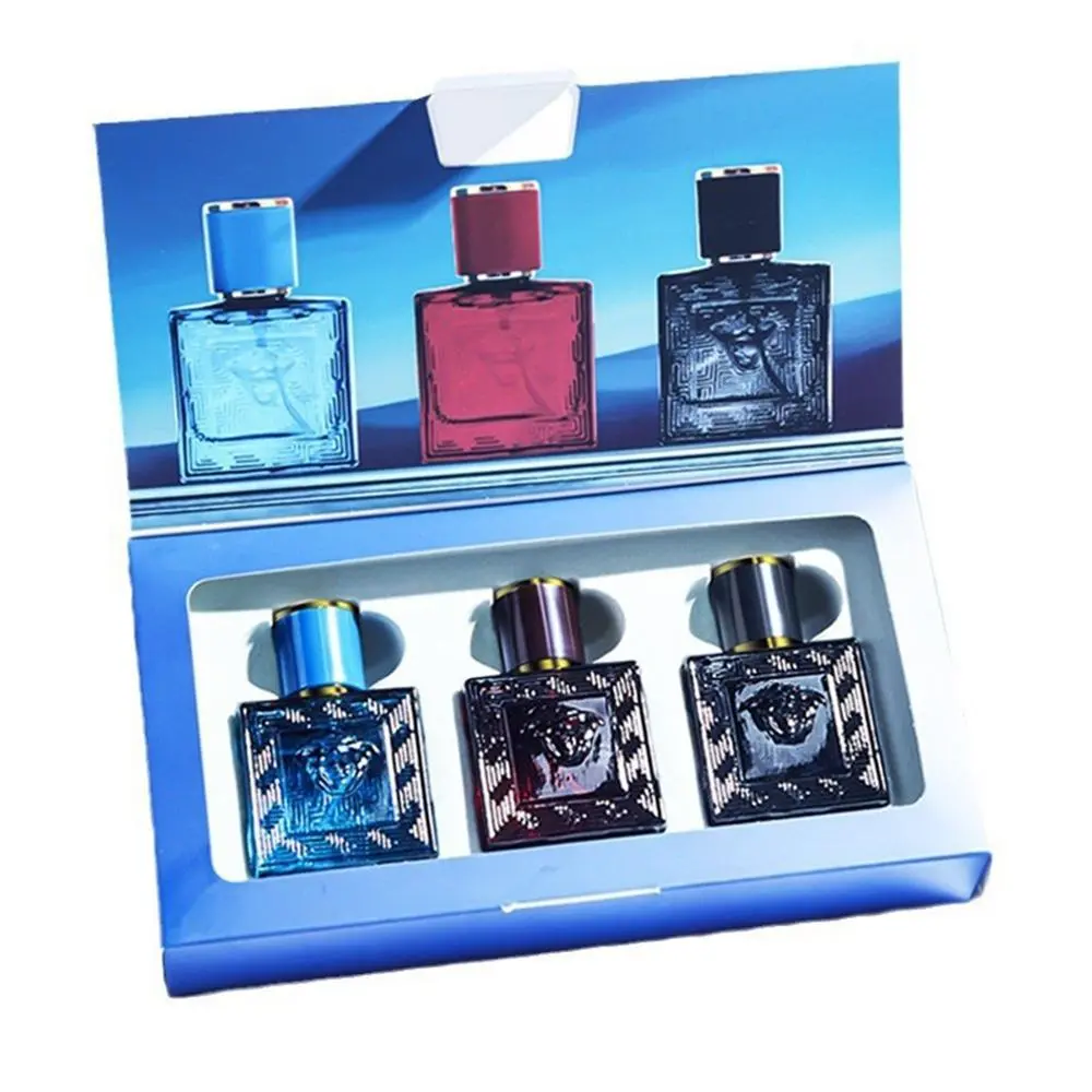Men's Perfume Set, Long-Lasting Scent Fragrance Sets, Suitable for Daily Use, Gift Box Included, Perfect for Dates & Gatherings, Parfum Discovery Box, Perfume Pack