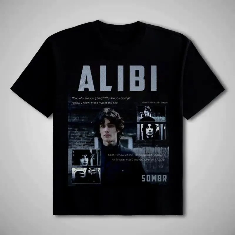 Women's Fitted Crew Neck Short-Sleeve Cotton Basic Tee Top - Vintage Sombrero Concert Graphic Print, Casual All-Seasons Clothes for Indie Pop Music Lovers T072634