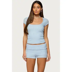 Iyara Textured Knit Top