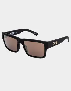 SPY Montana Soft Matte Black Sunglasses, ONESZ
