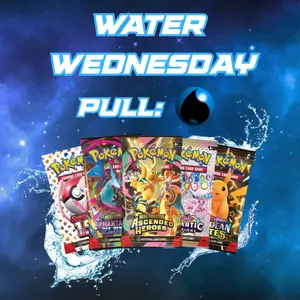 TradersShop WATER WEDNESDAY Booster Packs (PICK YOUR SET - LIVE RIP)