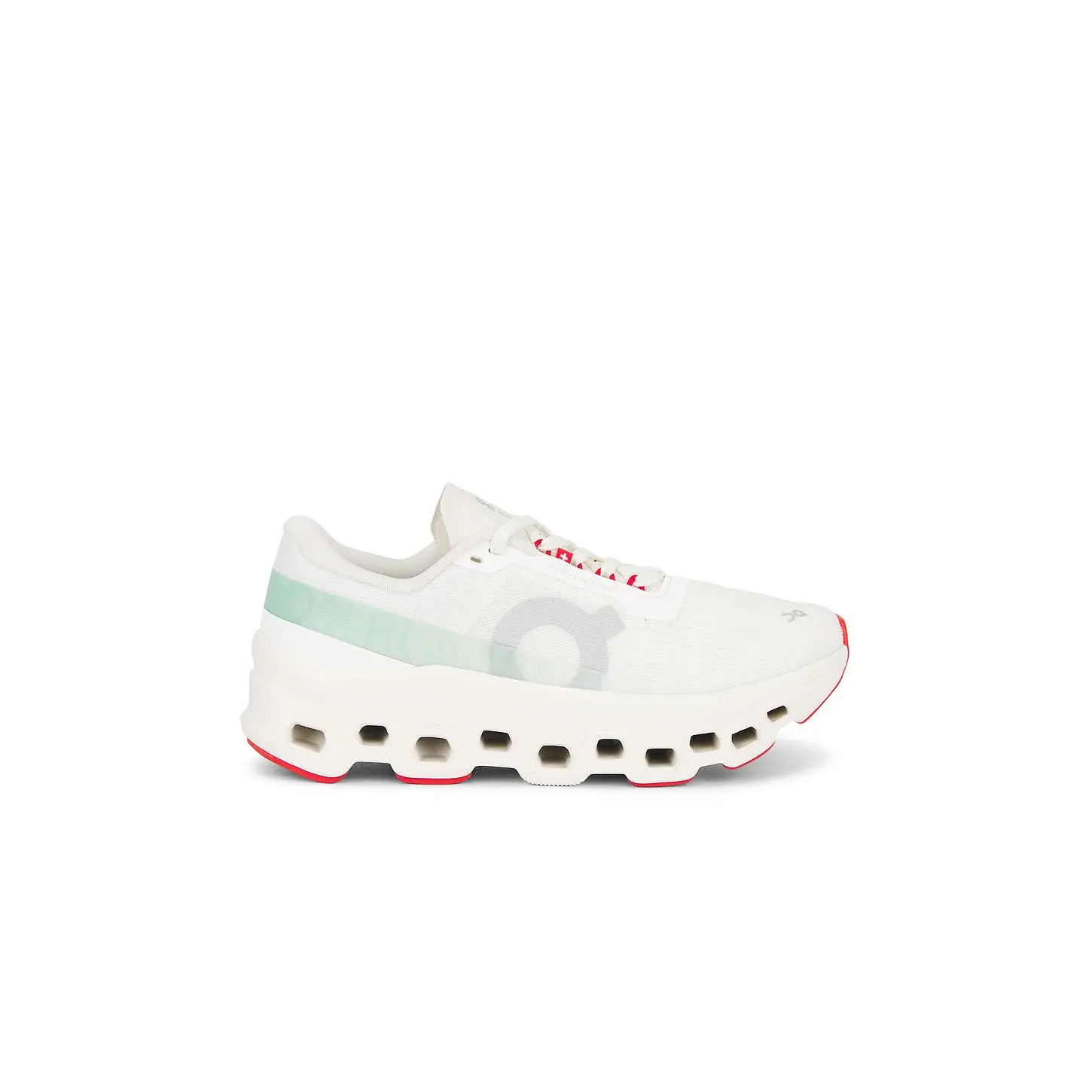 On Cloudmonster 1 New Edition Sneaker in Ivory & Creek On Cloudmonster 1 New Edition Sneaker in Ivory & Creek