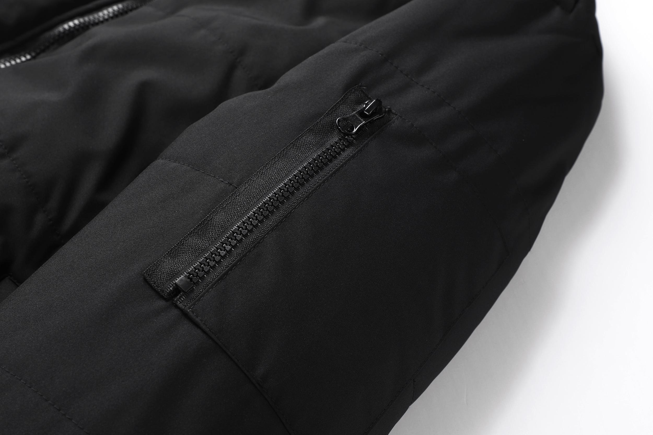 TJL Men's Winter Insulated Jacket with Detachable Hood Black Thick Outdoor Warm Coat Medium Size Fleece Lined Polyester Fiber Easy Machine Washable Cold Weather Wear Casual Style Classic Zipper Long Sleeve TJL Men's Winter Insulated Jacket with Detachable Hood Black Thick Outdoor Warm Coat Medium Size Fleece Lined Polyester Fiber Easy Machine Washable Cold Weather Wear Casual Style Classic Zipper Long Sleeve