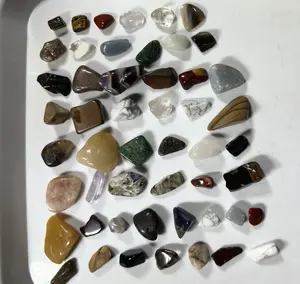 Natural Crystal Stones with Metal Charms And a crystal bracelet-340g-300g crystals-40g charms or 150g-110g crystals-40g charms Smoky Quartz Cluster