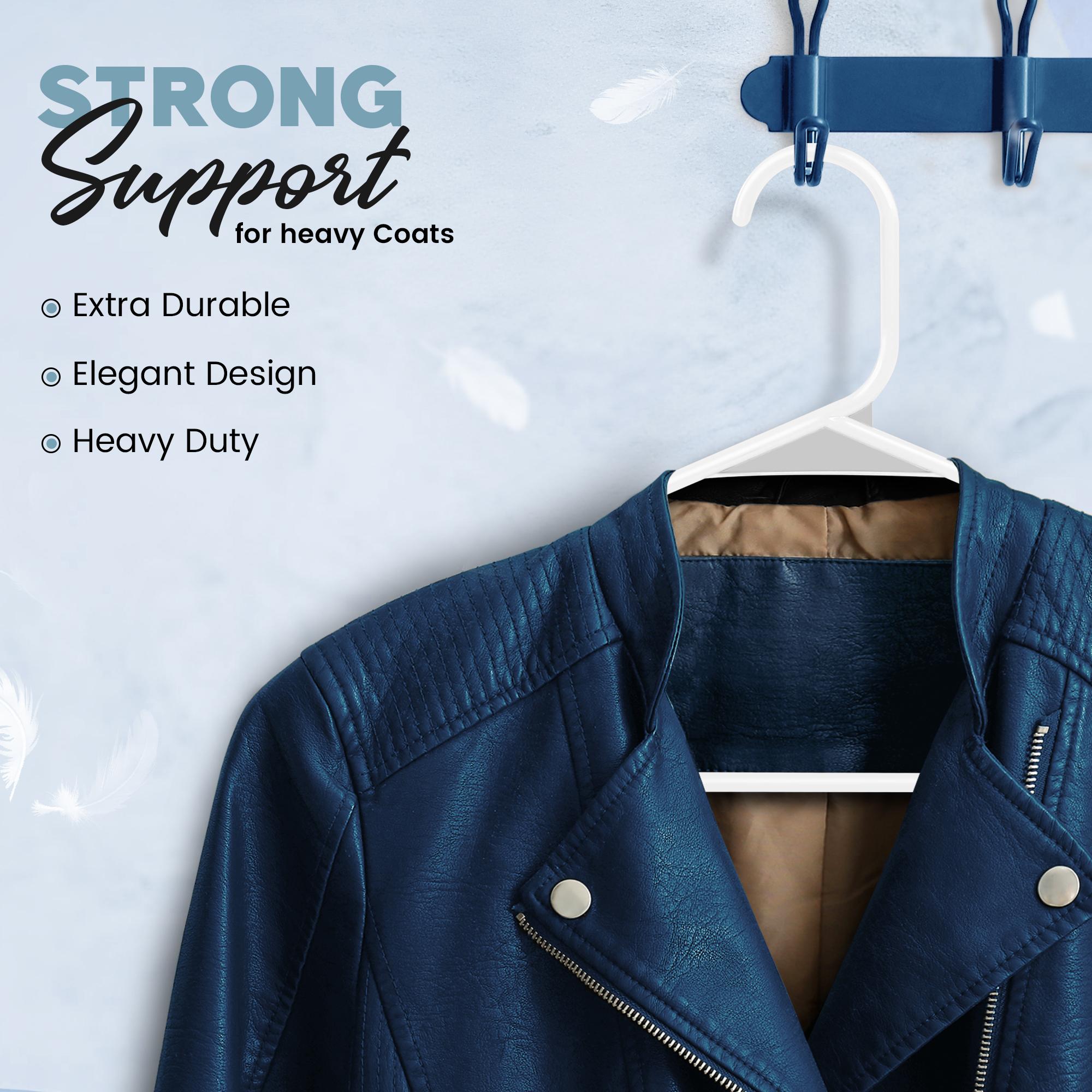 Utopia Home Versatile Space-Saving Hangers – Heavy-Duty Plastic Clothes Organizer for Efficient Home Storage & Hanging Solutions