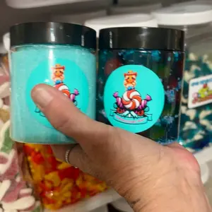 Cowgirls Candy Rush Oowey Gooey Cotton Candy Gushies-Sweet Snack