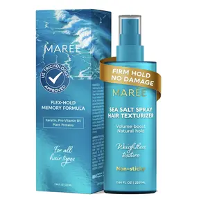 Texture Spray for Hair Women MAREE – Sea Salt Spray with Keratin, Vitamin B5 & Plant Proteins Hairspray