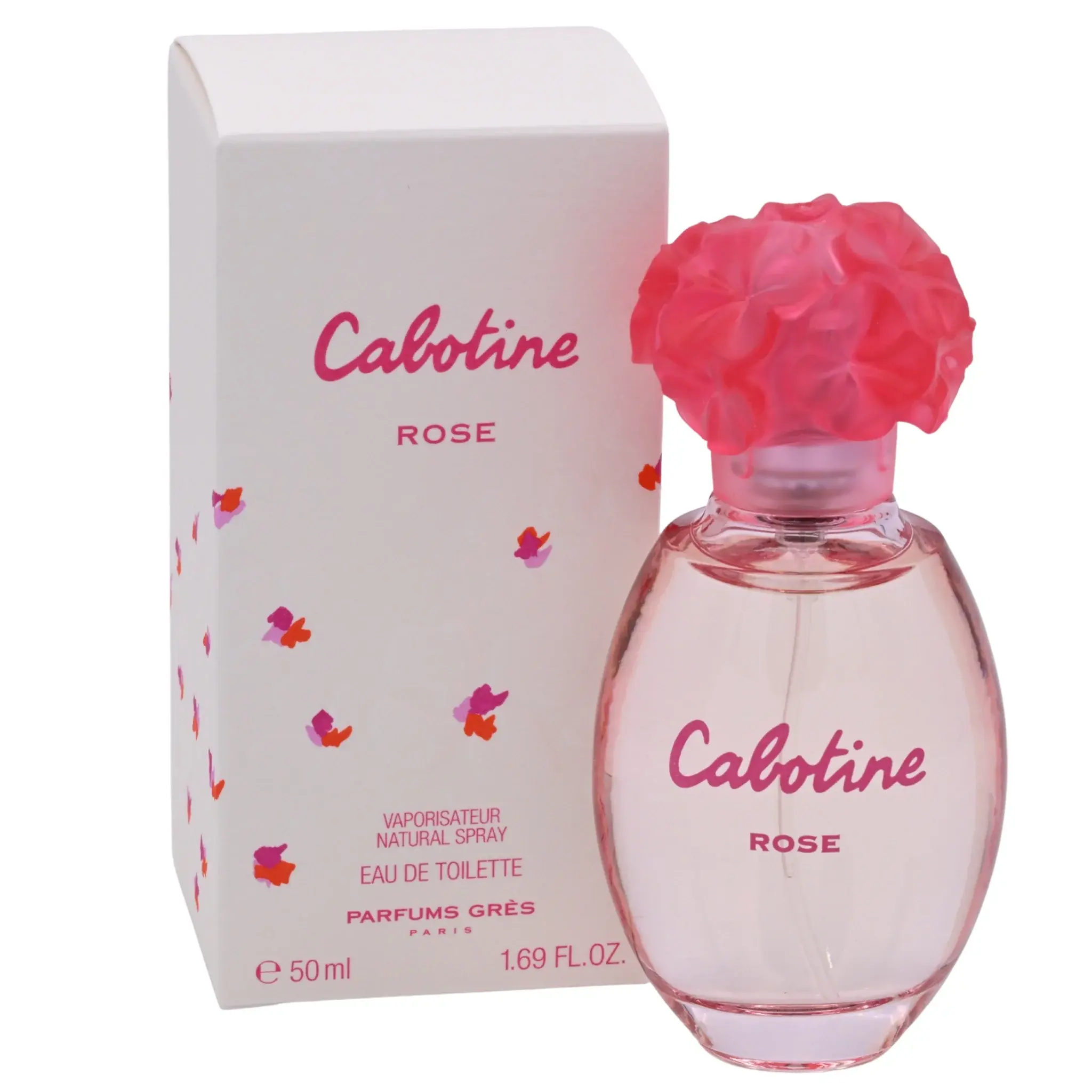 Parfums Gres Cabotine Rose EDT Spray Women, 1.7 oz 50ml New Box